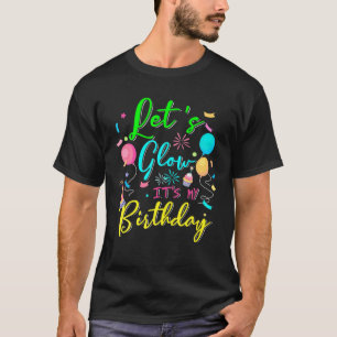 T-shirt Fête de la lueur C'est mon anniversaire Faisons l
