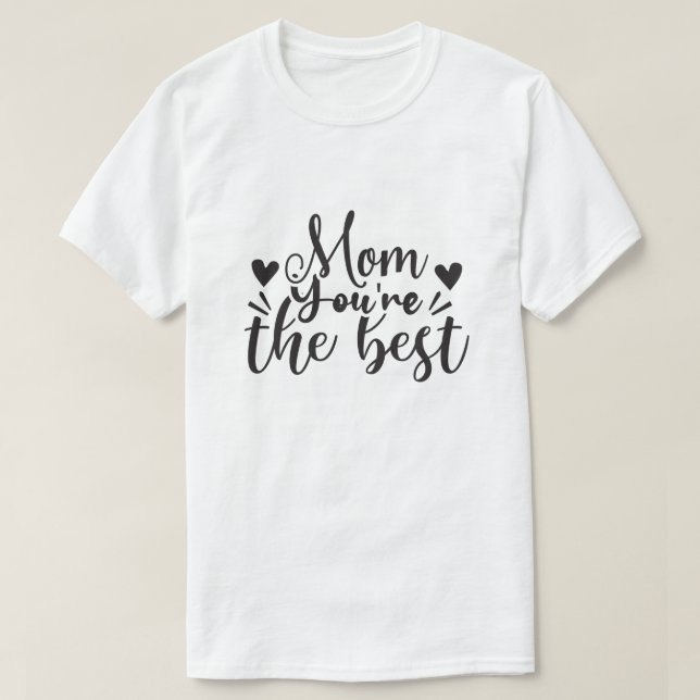 T-shirt Fête de la mère (Design devant)