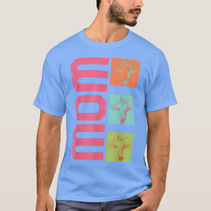 T-shirt Fête de la mère de la vache Lover de la vache Épou