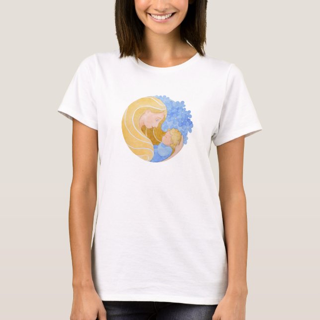 T-shirt Fête de la mère et de l'enfant | Chemise (Devant)