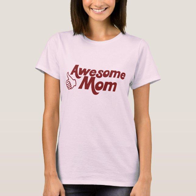 T-shirt Fête de la mère géniale (Devant)