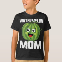 Fête de la mère Pastèque Maman Fruits d'été mignon