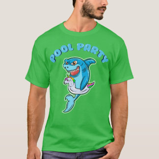 T-shirt Fête de la piscine d'été