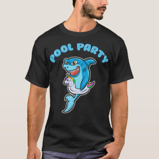 T-shirt Fête de la piscine d'été