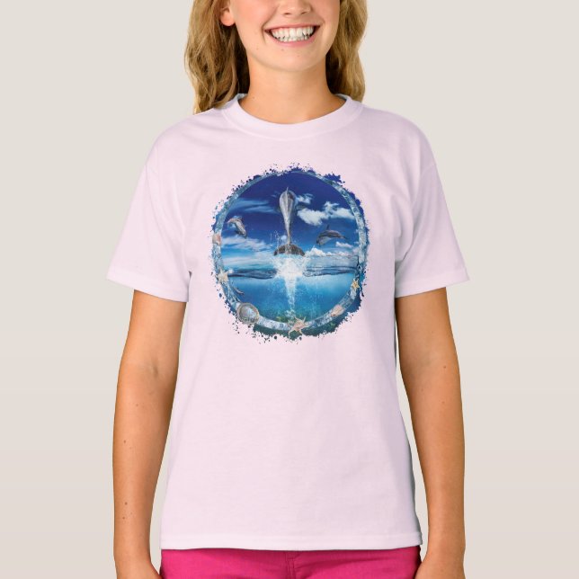 T-shirt Fête de la Pod de Dauphins (Devant)
