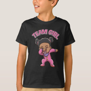 T-shirt Fête de la révélation de genre de la fillette d