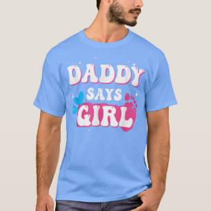 T-shirt Fête de la Révélation de genre mignonne Papa dit G
