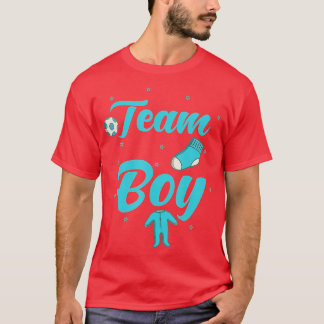 T-shirt Fête de la révélation de genre - Team Boy (3)
