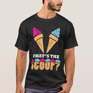 T-shirt Fête de la Révélation du genre - Crème glacée Quel