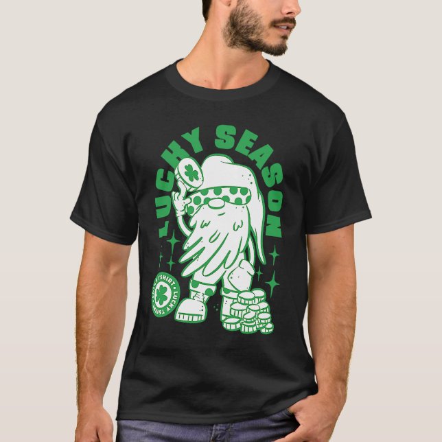 T-shirt Fête de la Saint-Patrick Boisson Amusante Bière Bo (Devant)