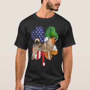 T-shirt Fête de la Saint-Patrick Drapeau Irlandais América