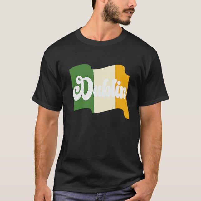 T-shirt Fête de la Saint-Patrick Fun Bière Boisson Party D (Devant)
