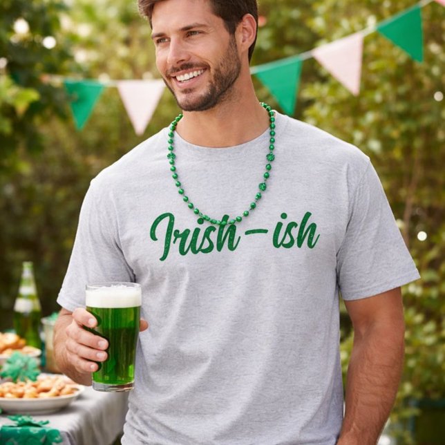 T-shirt Fête de la Saint Patrick irlandaise-Ish (Créateur téléchargé)