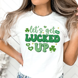 T-shirt Fête de la Saint Patrick, laissons-nous chanceler