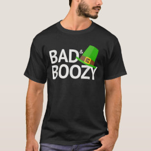 T-shirt Fête De La Saint Patrick Mauvaise Et Boozy