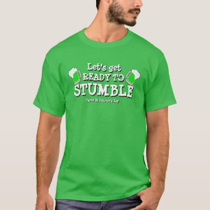 T-shirt Fête de la Saint Patrick, ON SE PRÊTE À ÉTONNER