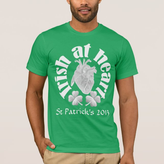 T-shirt Fête de la St Patrick irlandaise (Devant)