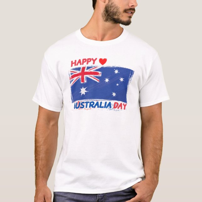 T-shirt Fête de l'Australie (Devant)