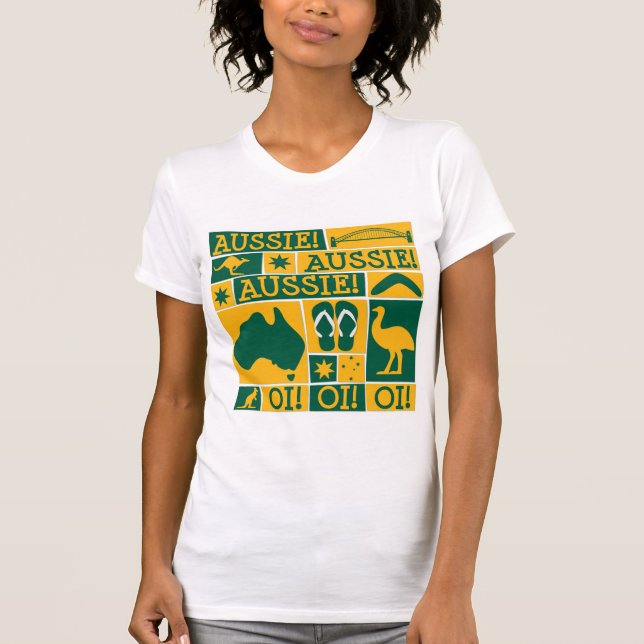T-shirt Fête de l'Australie (Devant)