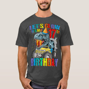T-shirt Fête de l'éclat C'est mon 17e Monster Tru annivers