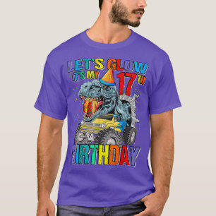 T-shirt Fête de l'éclat C'est mon 17e Monster Tru annivers