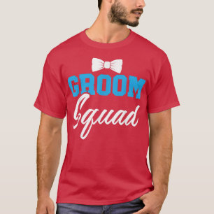 T-shirt Fête de l'équipe du marié Mariée Équipe du marié C