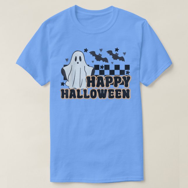 T-shirt Fête De L'Halloween Fantôme Joyeux Halloween 2022  (Design devant)