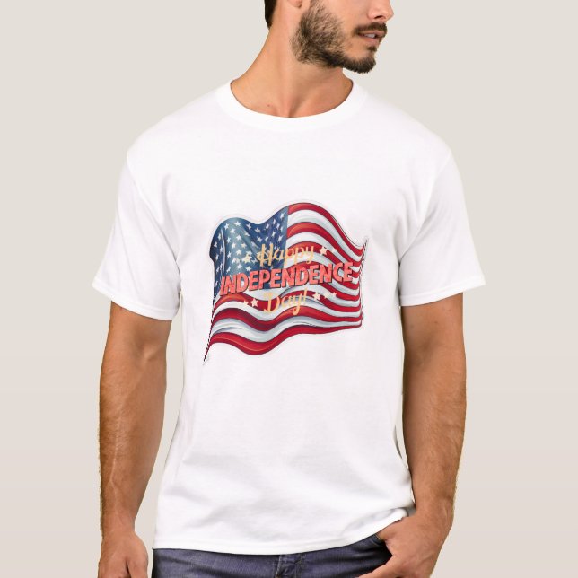 T-shirt Fête de l'Indépendance (Devant)