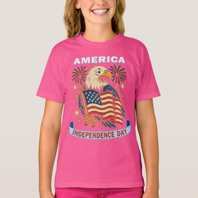 T-shirt fête de l'indépendance (Devant)