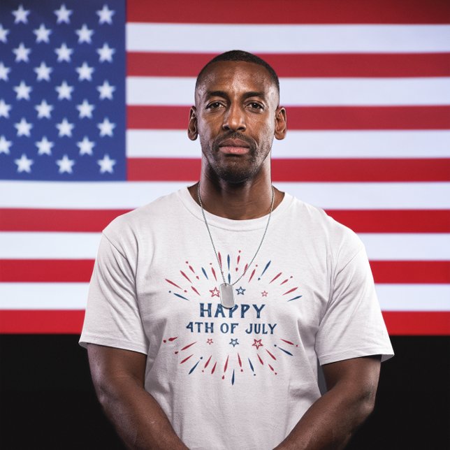 T-shirt Fête de l'Indépendance 4 juillet patriotique améri (Créateur téléchargé)