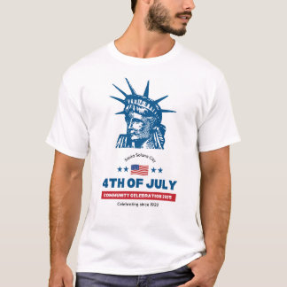 T-shirt - Fête de l'Indépendance américaine 2025