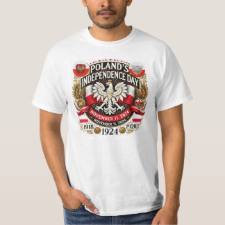 T-shirt Fête de l'Indépendance de la fierté polonaise 2024