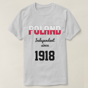 T-shirt Fête de l'indépendance de la Pologne