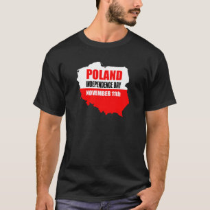 T-shirt Fête de l'Indépendance de la Pologne 11 novembre