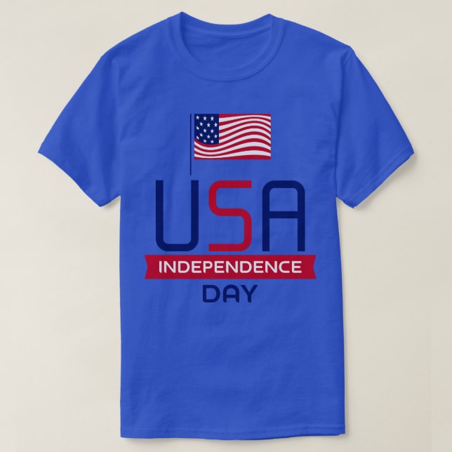 T-shirt Fête de l'indépendance des Etats-Unis (Design devant)
