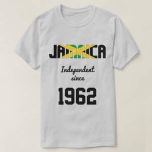 T-shirt Fête de l'indépendance du drapeau jamaïcain