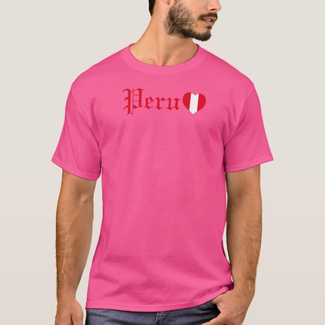 T-shirt Fête de l'indépendance du Pérou República Del Perú (Devant)