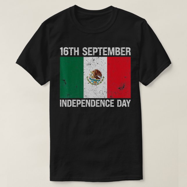T-shirt Fête de l'Indépendance mexicaine 16 septembre Mexi (Design devant)