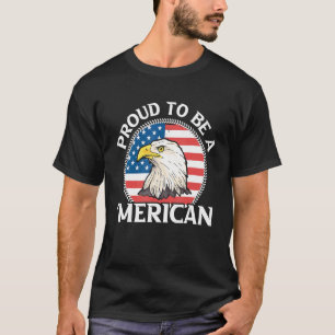 T-shirt Fête de l'Indépendance Patriotique 4 Juillet Fier 
