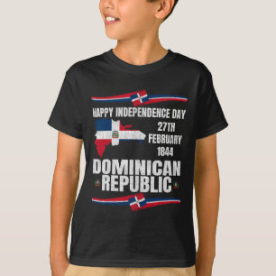 T-shirt Fête de l'Indépendance République Dominicaine