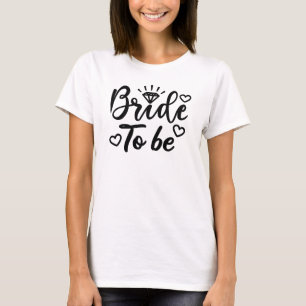 T-shirt Fête de mariage pour future mariée Enterrement de
