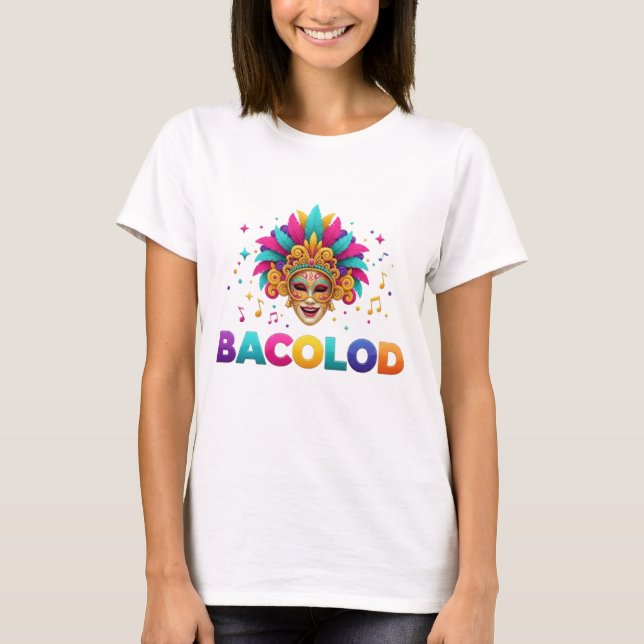 T-SHIRT FÊTE DE MASSKARA DE BACOLOD (Devant)