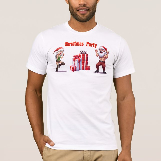 T-shirt Fête de Noël (Devant)