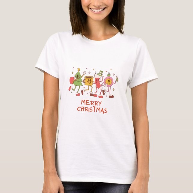 T-shirt Fête de Noël (Devant)