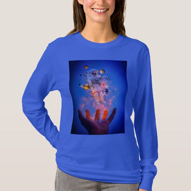 T-shirt Fête de Noël des femmes de l'univers (Devant)