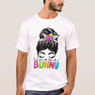 T-shirt Fête de Pâques Bunny Maman, Mama Bunny, Pâques