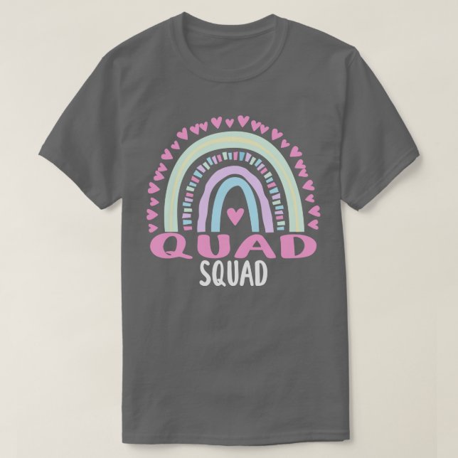 T-shirt Fête de quad Correspondant femmes Appréciation plu (Design devant)