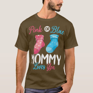 T-shirt Fête de révélation de genre Futur Maman Fête de bé