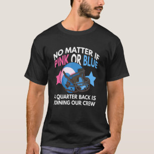 T-shirt Fête De Révélation De Sexe Pour Un Joueur De Footb