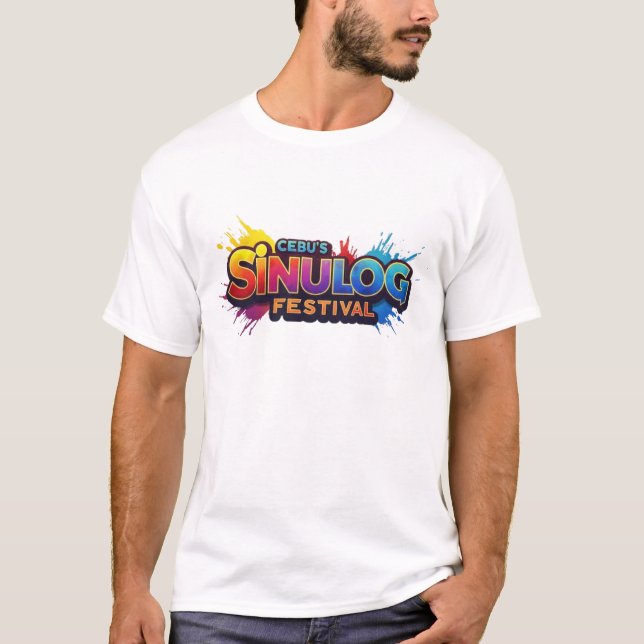 T-SHIRT FÊTE DE SINULOG DE CEBU (Devant)